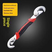 1/2Pcs High Carbon Steel Adjustable Wrench Multi-Functional Self-Locking Ratchet Open End Manual Repair Tool for Home Auto