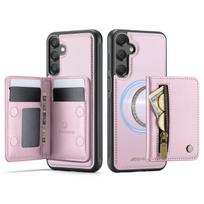 Case for Samsung Galaxy A56 A55 A53 A52 A36 A35 A26 A25 A17 A16 A15 Wallet Case, Detachable Magnetic RFID Blocking Card Holder For Galaxy A13 4G 5G