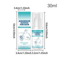 Adhesive Remover Spray 50ml Soothing No Sting Moisturizing Tape Adhesive Remover Liquid for Women Men Adults Sticker Clothing