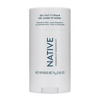 Native Sea Salt And Cedar Deodorant, 75 Grams