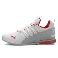 PUMA Axelion Block 'White Red' Men's 193148-02 EU 40
