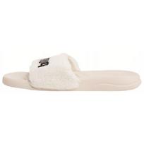 PUMA Popcat 20 White Velvet Slippers Men's 375955-02 EU 35.5