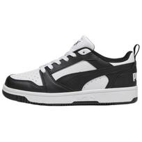 (GS) PUMA Rebound v6 'White Black' Kids' 393833-01 EU 37