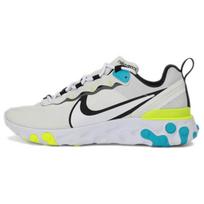 Nike React Element 55 'White Blue Fury Volt' Men's CZ8652-104 EU 44