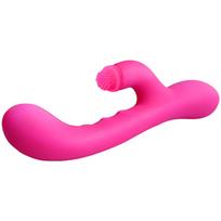 Rožinė Nalone Idol Rožinė - Dual-Action Vibrating Device with Rotating , 22.5 cm