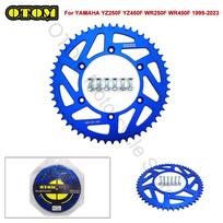 For YAMAHA Motorcycle Chain 520 Rear Sprocket Aluminum Plate 52T YZ125 YZ250F YZ250X YZ450F YZ450FX WR250F WR450F 1999-2023 Bike China Mainland