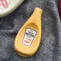 Ceramic Sauce Plate Small Dish Soy Sauce Plate Ketchup Mayonnaise Mustard Seasoning Dish 8 Styles Ceramic Small Dipping Dish New
