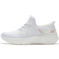 Skechers Bobs Sport Series Lace-Up Easy Slip-On Versatile Comfortable Low-Top Casual Shoes Women sneakers White 117507-WHT 38