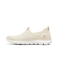 Skechers Sport Womens Simple Stylish Comfortable Durable Low-Top Casual Shoes Women sneakers Beige 150270-NAT 35.5