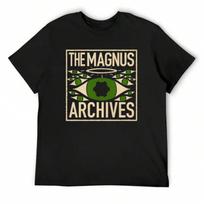 2025 Magnus Archives Quick-Drying Vintage T Shirts Korean Fashion Shirts Graphic Tee T-Shirts For unisex Cotton High Quality Tee S įvairiaspalvis