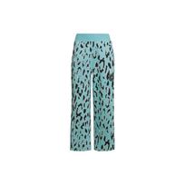 (WMNS) adidas by Stella McCartney Cropped Pants Asia Sizing 'Teal Black' Women's HA8965 XS