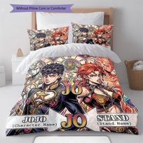 JoJos Bizarre Adventure Soft Cozy Duvet Cover, Children Bedding Gift, Extra LargeVarious Sizes -HE34 135x200cm