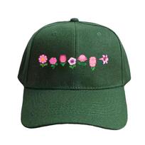 Pink Flower Power Cap Summer Women Unisex Adult Peaked Hat Fashion Casual Adjustable Printed Baseball Caps Trucker Cap Adjustable