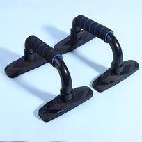 2Pcs Push Up Bar Push Up Stands Foam Handles Push Up Grip Handle Anti Slip Chest Fitness Equipment For Fitness Training mėlyna