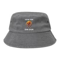 Street Udin din din dun Udindindindun Italian Brainrot Meme Bucket Hat Girl Packable Outdoor  Fishing FisherUnisex Hat Beach Hat One Size