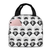 Gojo Manga Kawaii Japanese Anime Insulated Lunch Bag for Women Office Cooler Thermal Food Box Tote Lunch Boxes Container One Size