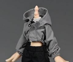 [TOYBARJAPAN] 112 Scale Action Figure Special Offer: Compatible with TBLeague and other body types. Beautiful Female Fashion Functional Short Jacket