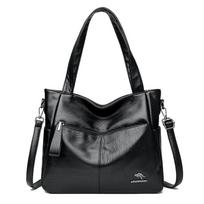 Soft Leather Shoulder Bag for Women Large Totes Feminine Crossbody Bag High-quality Luxury Bag