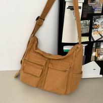 Canvas Bag, Men's Tote Bag, Crossbody Bag, Large Capacity Handbag, Retro Shoulder Bag, Computer Bag, Commuter Travel Bag, Female Student Bag ruda