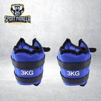 3kg Sandbag Ankle Weights with Hidden Straps Oxford Fabric Material