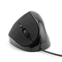 Ergonomic Vertical Mouse, Compact, USB Wired, Right-Handed, Medium Size, 6 Buttons, Silent, High Precision, Compatible with PCs, Laptops, Windows,