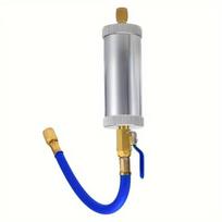 2Oz Capacity R134A Liquid Fuel Injector 1/4 Inch Sae Refrigerant Fluid Filler  Fluorescent Dyes