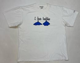 VINTAGE I Love Boobies Graphic T-shirt Men Large White 90s Single Stitch XXXXL