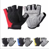 Half Finger Cycling Gloves Men Women Anti Slip Shock Breathable Summer Bike Gloves Fingerless Sports Gym Training Gloves M