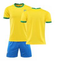 20-21 Brazil home court No. 10 Neymar jersey No. 7 Paquita No. 20 Vinicius football jersey suit men's 16#