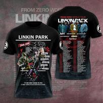 Linkin Park 3D Tour SHirt 2026 3D Shirt Size Xs-5Xl Gift For Fans XXXL
