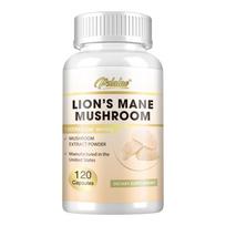 Pslalae Lion's Mane Mushroom Dietary Supplement, High Concentration Lion's Mane Mushroom Extract, 1000 mg, Suitable for Both Men and Women 120*1