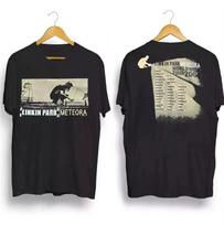 NEW! Linkin Park Meteora 2004 World Tour T-Shirt 2 Sided All Size S-4XL Fan Gift XXXXL