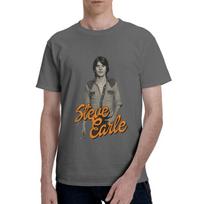 Steve Earle Graphic Black and White T-shirt size S-5XL S