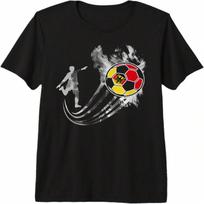 German Soccer Team T-Shirt For Fans And Players S įvairiaspalvis
