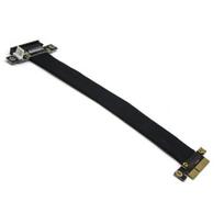 10Gtek PCIE 3.0 Extension Cable, 4X to 4X Male-Female Straight-to-Straight ExtenderRiser Cable, EMI Shielded, 30cm (Total Length 33cm)