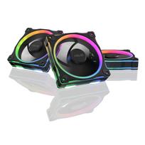 ASUS Prime MR120 ARGB Fan PC Case Fan, Double-Sided Lighting on Frame, 28mm Thickness, MR120 ARGB FAN BLACK 3IN1, Authorized Domestic Distributor