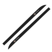 2x Car Door Side Skirt Sill Stripe Carbon Decals Accessories for Cadillac ATS BLS CT4 CT6 CTS ESCALADE STS XLR XT4 XT5 XTS SLS