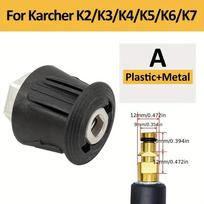 For KARCHER / Nilfisk / BOSCH / PARKSIDE / Lavor Pressure Washer Adapter, M22-14mm Quick Connect, O-Ring Leakproof Replacement F