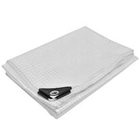Kotarbau® Tarpaulin Protective Cover Strong Thick Universal Reinforced Reinforced Waterproof Transparent Clear Greenhouse 120 G/M2 3X4 M
