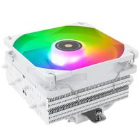 Thermalright SI-100 White ARGB CPU Air Cooler, 6x6mm Heat Pipes, 120mm PWM Silent Fan, S-FDB V 2.0 Bearing, AGHP 3.0 Technology, Applicable to AMD: