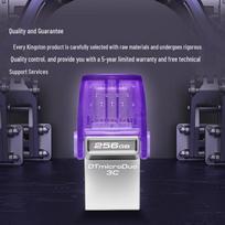 Kingston DataTraveler DTDUO3CG3 Dual-Interface USB-C 3.2 Gen1 Flash Drive