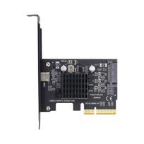 Xiwai 20Gbps USB 3.2 Gen2 Type-C USB-C to PCI-E 4X Express Card Adapter for Desktop Motherboards