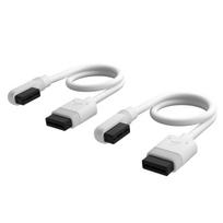 CORSAIR iCUE LINK Slim Cable 200mm L-shapedStraight White CL-9011131-WW
