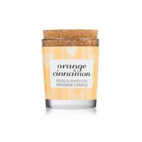 Oranžinis Magnetifico Candle Massage Oil 70ml with Pheromones - Oranžinis & Cinnamon Aroma