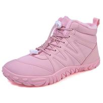 Men's and Women's Winter Waterproof Non-slip Five-Finger Barefoot Snow Boots with Thick Sole and Warm Velvet Lining 39