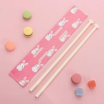 New Cute Cat Pink Paw Chopsticks Reusable Non-Slip Cat Paw Chopsticks Durable Lightweight Food Clip for Cat Lovers