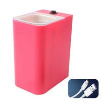 LED Wooden Shrimp Bait Fill Light UV Sequin Night Light Waterproof USB Charging Outdoor Fishing Tool