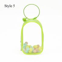 Thicken Transparent Mystery Box Storage Case PVC Storage Pouch Organizer Box Cute Toy Doll Bag Keychain Wallet Dustproof Case