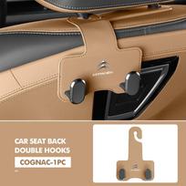 Car Rear Seat Double Head Storage Hook Headrest Hanger Clip For Citroen Jumper Celysee Cactus Picasso Aircross Saxo Grand
