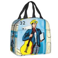 Custom El Alacran Scorpion Loteria Card Mexican Bingo Lottery Insulated Lunch Bag for Women Leakproof Thermal Cooler Bento Box 22x20x13cm
